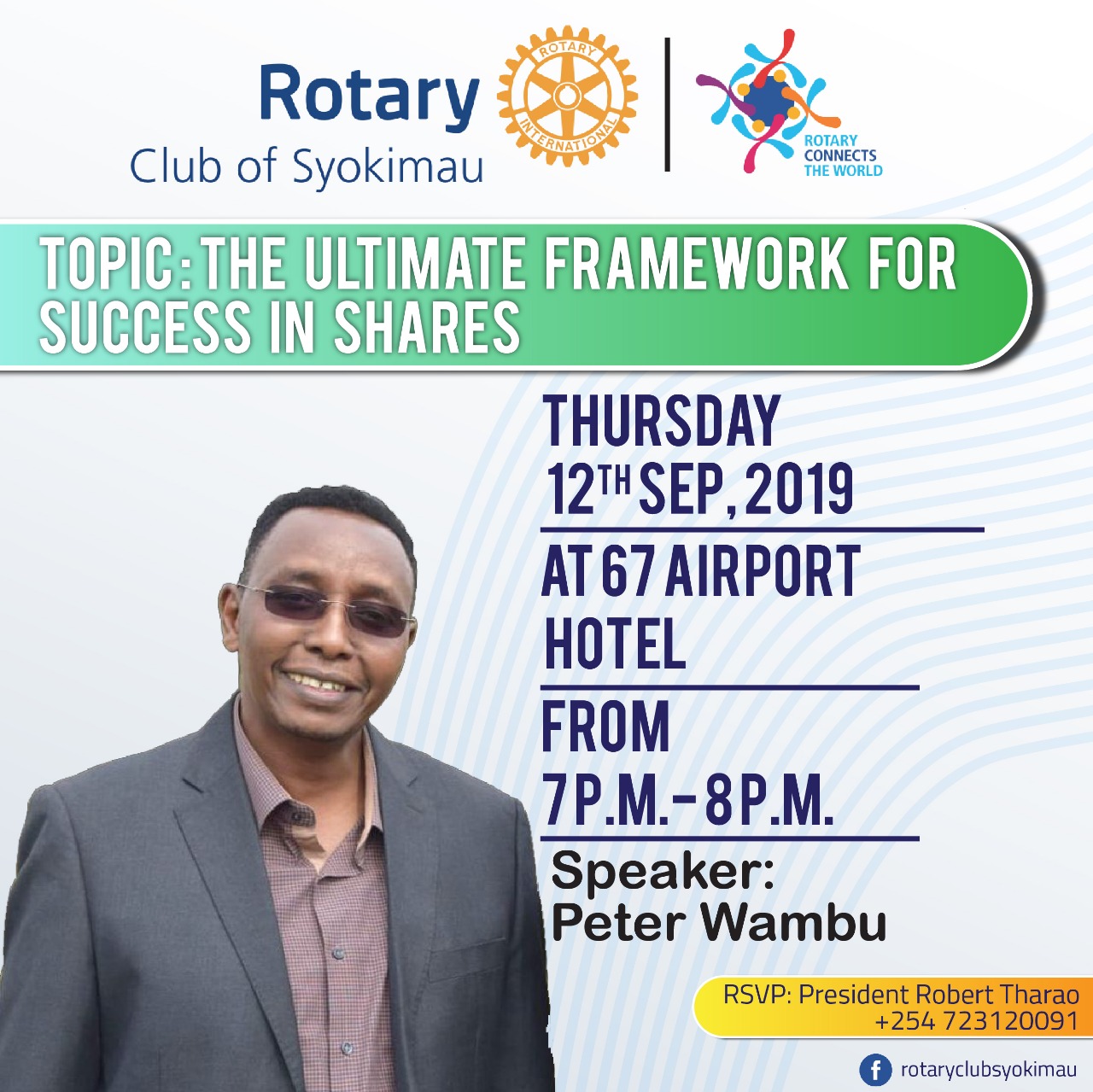 Invite to Rotary Club of Syokimau on 12/09/19 » The Timeline