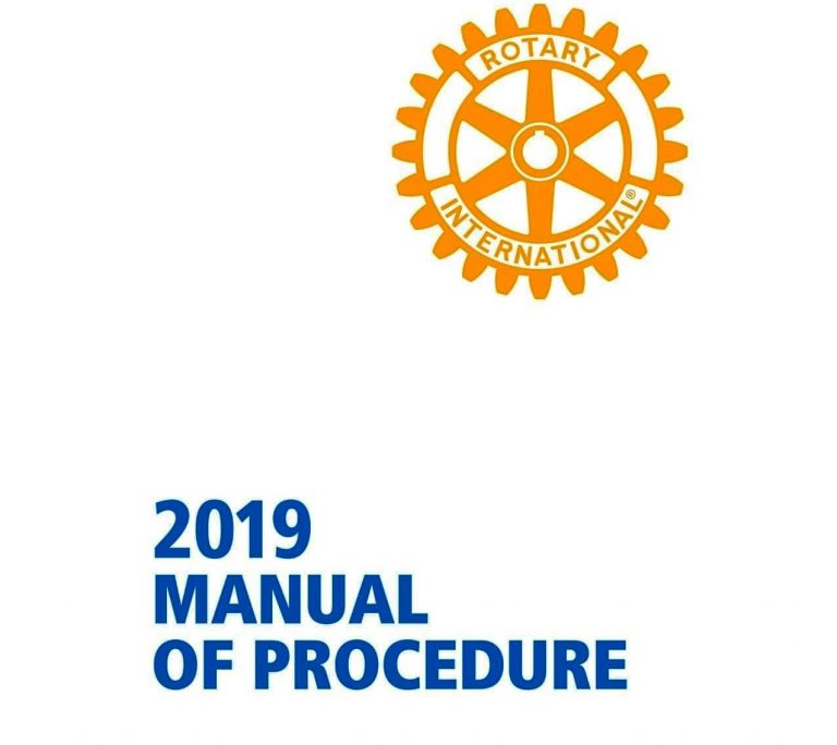 Introducing The 2019 Rotary International MANUAL Of Procedure! » The ...