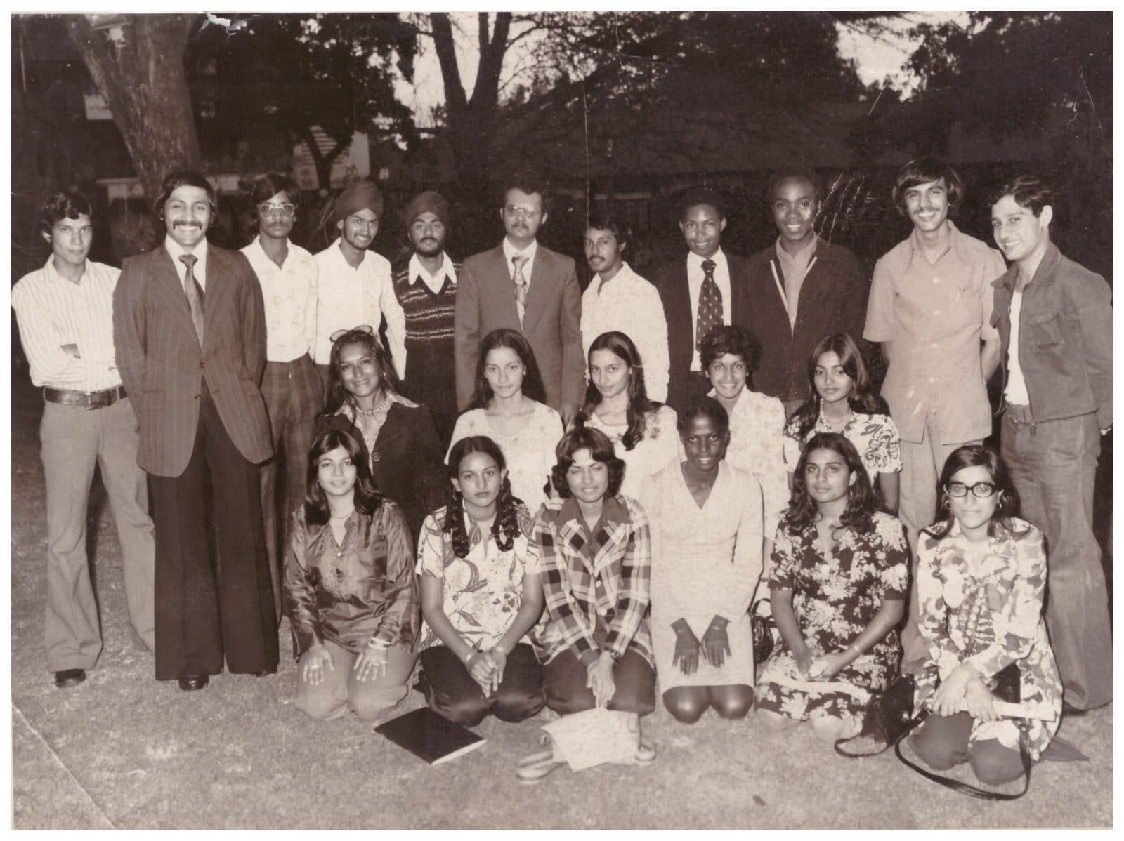Founding Members of the Rotaract Club of Nairobi Central in 1977-78. Photo Courtesy: Victoria Menezes - founding member of the Rotaract Club of Nairobi Central and daughter of Pius Menezes - District Governor (DG) 1978-79 of then District 920 which covered 12 countries. PDG Pius was integral in chartering the first Rotaract Club in Nairobi.